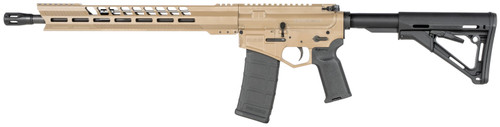 Diamondback Black Gold DB15 AR Rifle - FDE | 5.56NATO | 16" Barrel | 15" M-LOK V Rail w/ Texture Pads | Magpul K2 Grip | Magpul CTR Stock | DB Flash Hider