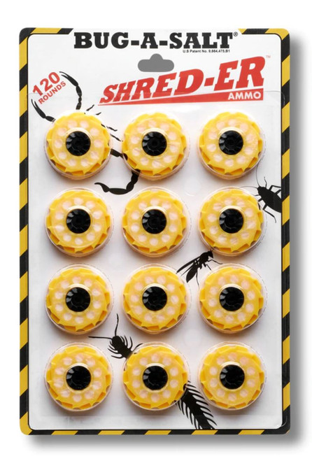 BUG-A-SALT SHRED-ER Salt Cartridges-12 Cartridge Pack