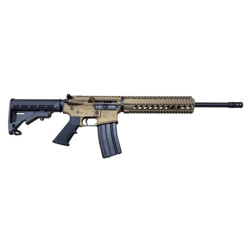 Diamondback DB15 Rifle - Burnt Bronze | 5.56 NATO | 16" Barrel | 10" Free Float Quad Rail