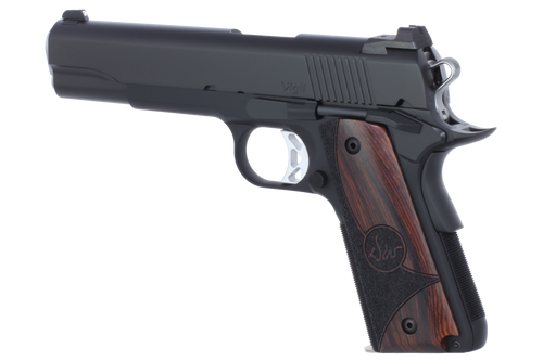 Dan Wesson Vigil Pistol - Black | .45ACP | 5" Barrel | 8rd | Wood Grips