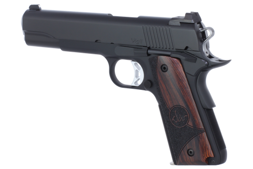 Dan Wesson Vigil Pistol - Black | .45ACP | 5" Barrel | 8rd | Wood Grips