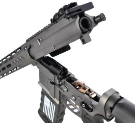 Fostech Lite Phantom Fighter Series Rifle - Tungsten | 300 BLK | 16" Faxon Barrel | 13" Mach-2 Rail | MFT Buttstock | Sabre Grip | Installed Fostech Echo-ll Trigger