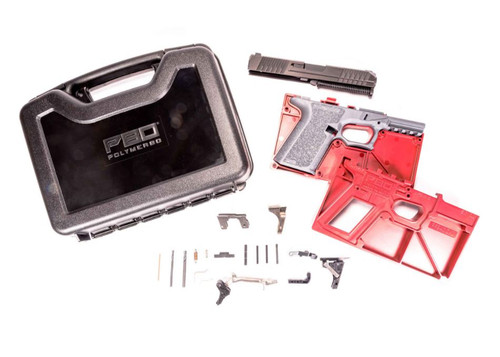 Polymer 80 PF940C Complete 80% Frame Kit With Assembled Slide & Case - Gray | 10rd