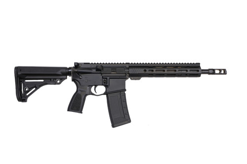 Bushmaster Bravo Zulu AR SBR - Black | 5.56NATO | 11.5" Barrel | 10" BFI Free Float M-LOK Rail | THRIL Buttstock, Pistol Grip & Mag | Snake Charmer Muzzle Brake