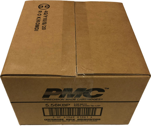PMC X-TAC 5.56NATO Rifle Ammo in Battle Packs - 62 Grain | LAP | 1 Case (Five 120rd Battle Packs for a total of 600rds)