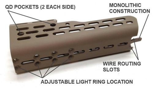 Manticore Arms ARClight XTL Tavor Forend - FDE | Fully Loaded