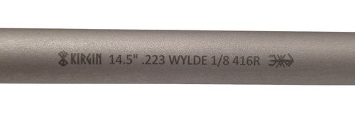 Kirgin Combat Precision RECON AR15 Barrel .223 Wylde - 14.5" | 1:8 Twist | 416R | Mid-Length