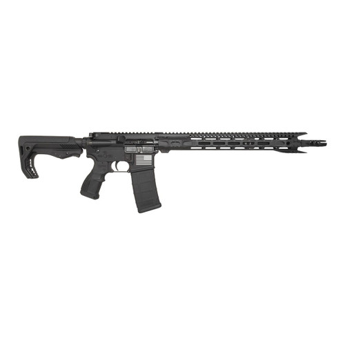 FosTech Tech-15 Guardian AR15 Rifle - Black | 5.56NATO | 16" Barrel | Mach-1 16" M-LOK Rail | FosTech Tomahawk Stock