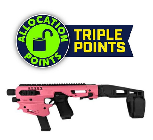 CAA Micro Conversion Kit - Pink | Fits Glock 17, 19, 19X, 22, 23, 31, 32, G45