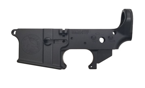 FACTORY BLEM - Battle Arms Development WORKHORSE® Forged Stripped AR15 Lower Receiver - Black | BLEMISHED, sold As-Is NO RETURNS