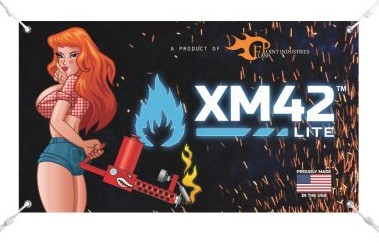 Banner for XM42 Lite Flamethrower - With Grommets