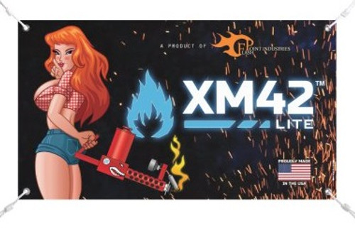 Banner for XM42 Lite Flamethrower - With Grommets