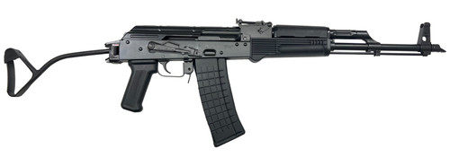 Pioneer Arms Forged Trunnion Sporter AK-47 Rifle - Black | 5.56 NATO | 16" Barrel | 30rd | Polymer Furniture w/ Folding Stock