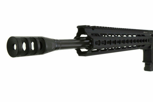 PWS MK1 Mod 1-P Rifle - Black | .223 Wylde | 16.1" Barrel | 15" KeyMod Rail | MI Muzzle Brake | HERA CQR Featureless Stock