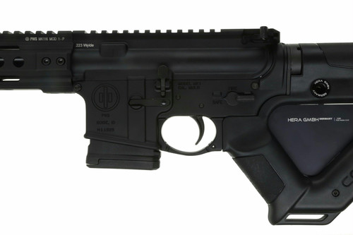PWS MK1 Mod 1-P Rifle - Black | .223 Wylde | 16.1" Barrel | 15" KeyMod Rail | MI Muzzle Brake | HERA CQR Featureless Stock