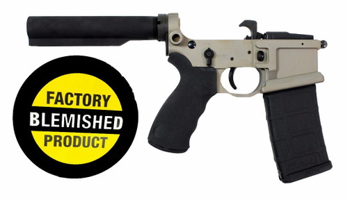 FACTORY BLEM - Franklin Armory BFSIII Equipped LIBERTAS BLR Complete AR15 Lower Receiver - Desert Smoke | Installed BSFIII Trigger | Carbine Length Buffer Tube | BLEMISHED, sold As-Is NO RETURNS