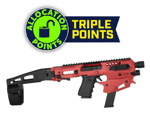 CAA Micro Conversion Kit - Red | Fits Glock 17, 19, 19X, 22, 23, 31, 32, G45