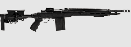 Bula Defense Left Hand XM21 Tactical Law Enforcement Model - Black | .308 Win | 18" Barrel