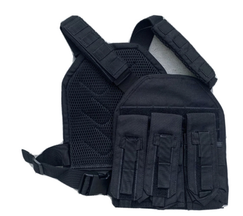 Guard Dog Tactical Terrier Plate Carrier | 1 Lb/Per - Black