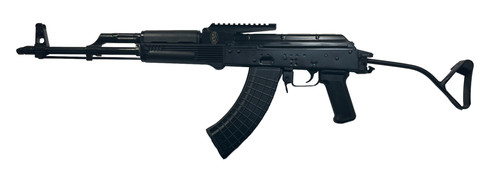 Pioneer Arms Forged Trunnion Sporter Elite AK-47 Rifle - Black | 7.62x39 | 16" Barrel | 30rd | Polymer Furniture | Side Folding Stock | w/ Built-in Optic Rail