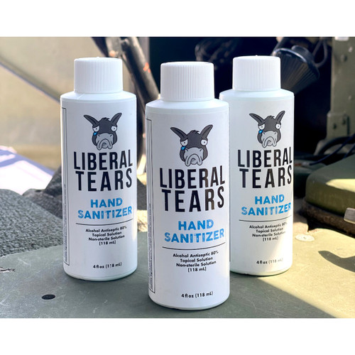 Liberal Tears Hand Sanitizer - 4oz | 72 PACK