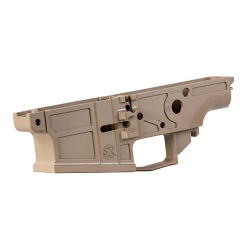 X Products X-17 Trigger Module | SCAR 17 Light Weight Billet Lower Receiver | SR-25 / M110 Pattern - FDE