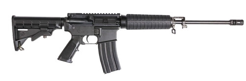 Bushmaster QRC AR15 Rifle - Black | 5.56NATO | 16" Barrel | A2  Handguard | A2 Flash Hider | M4 Collapsible Stock | BFS III Trigger Equipped