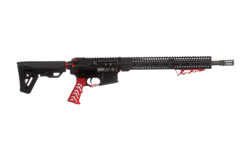 Alien Armory Tactical Forged Aluminum AAT-15 Rifle - Red | .223 Wylde | 16" Barrel | 14" M-LOK Handguard | Pineapple Flash Hider | Upgraded AAT Parts