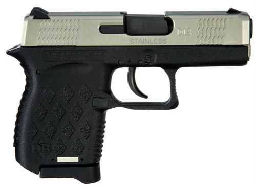 Diamondback DB9 Compact Pistol - Stainless Slide | 9mm | 3" Barrel