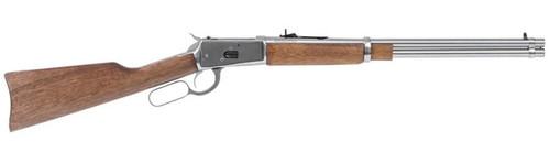 Rossi R92 Lever Action Rifle - Stainless Steel | .44 Mag | 20" Barrel | 10rd | Hardwood Stock & Forend