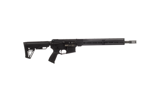 Alien Armory Tactical Forged Aluminum AAT-15 Rifle - Black | .223 Wylde | 16" Barrel | 14" M-LOK Handguard | Pineapple Flash Hider