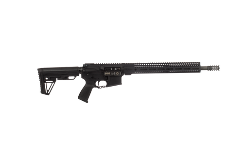 Alien Armory Tactical Forged Aluminum AAT-15 Rifle - Black | .223 Wylde | 16" Barrel | 14" M-LOK Handguard | Pineapple Flash Hider