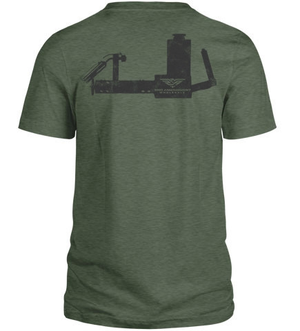 2AW Front Logo XM42 Back Logo T-Shirt-XL