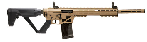 Garaysar Fear-125 Semi-Auto Shotgun - Desert Tan | 12ga | 20" Barrel | Aluminum Handguard