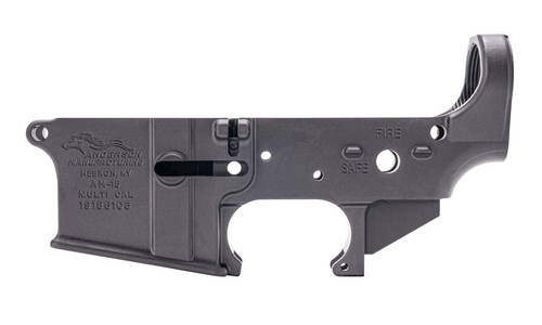 Anderson Elite AM-15 Forged Stripped AR Lower - Black | Premium