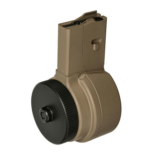 X Products X-15 50 Round Drum Magazine for AR-15 & M16 - FDE
