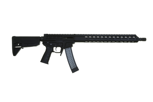 Wraithworks WARSCORP9 Side-charging AR Rifle - Black | 9mm | 16" Barrel | 13" M-LOK Rail | Accepts Scorpion Mags | Installed BSFIII Trigger