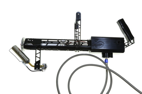 XM42-M Flamethrower Modular - Black with Toggle Switch | Includes Ultralite Backpack | 4" Tank Not Included