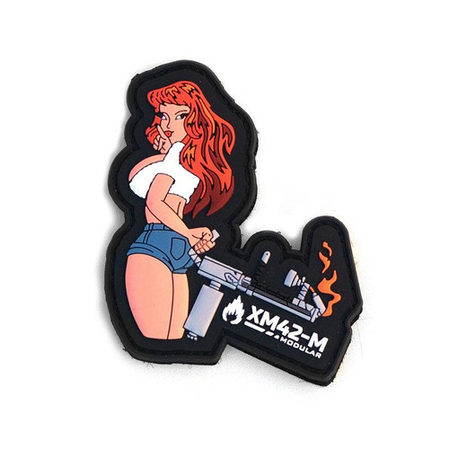 XM42-M Girl PVC Patch