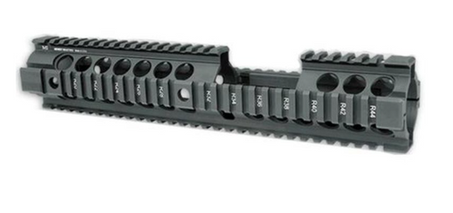 Midwest Industries Gen2 Two Piece Free Float AR15 Handguard - Black | 12.5" Extended Length