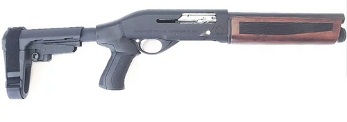 Black Aces Tactical Pro Series S Mini Shotgun - Walnut | 12ga | 10" Barrel | SBA3 Brace