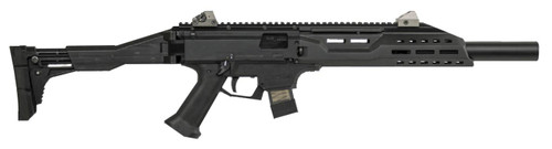 CZ Scorpion EVO 3 S1 Carbine - Black | 9mm | 16.2" Barrel | 10rd | Faux Suppressor