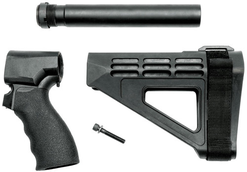 SB Tactical SBM4 Brace Complete Kit for Shotgun Firearm - Black | Fits Mossberg 590 Shockwave