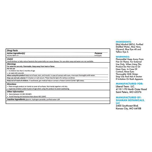 Liberal Tears Hand Sanitizer - 4oz