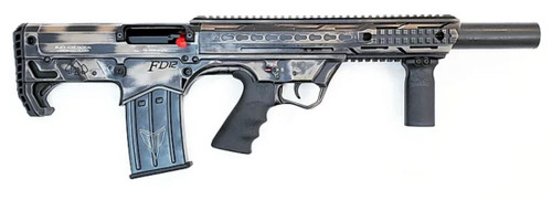 Black Aces Pro Series Bullpup Semi-Auto Shotgun - Distressed FDE | 12ga | 18.5" Barrel | Barrel Shroud