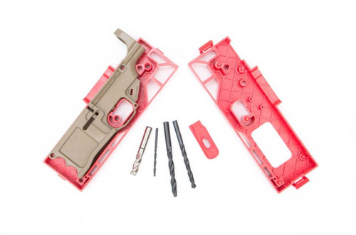 Polymer 80 .308 Warrhog 80% Polymer AR10 Lower Kit- FDE