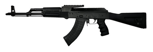 Pioneer Arms Forged Trunnion Sporter Elite AK-47 Rifle - Black | 7.62x39 | 16" Barrel | 30rd | Polymer Furniture | w/ Built-in Optic Rail