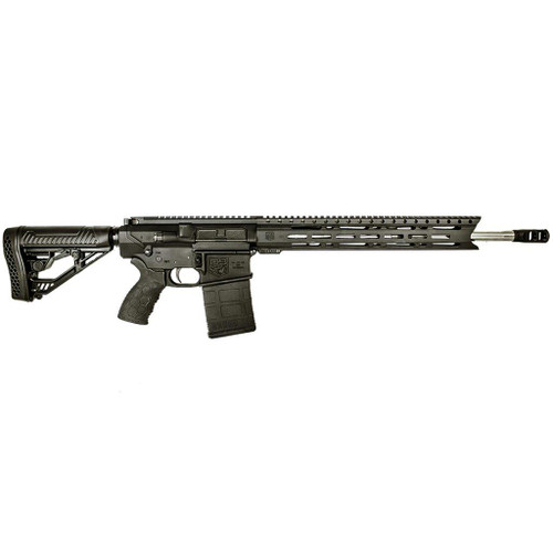 Diamondback DB10 AR Rifle - Black | .308 WIN | 18" Barrel | 15" M-LOK Rail | Hexmag Grip | DB Muzzle Brake