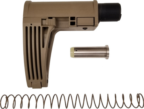 Gear Head Works Tailhook MOD 2C Pistol Brace - FDE | For 9mm AR-15