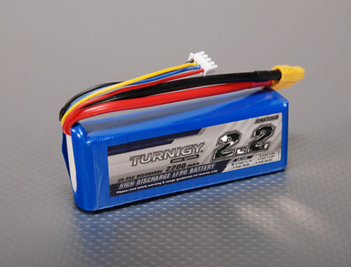 Turnigy 2200mAh 3S 25C Lipo Battery Pack - For XM42 Series Flamethrowers